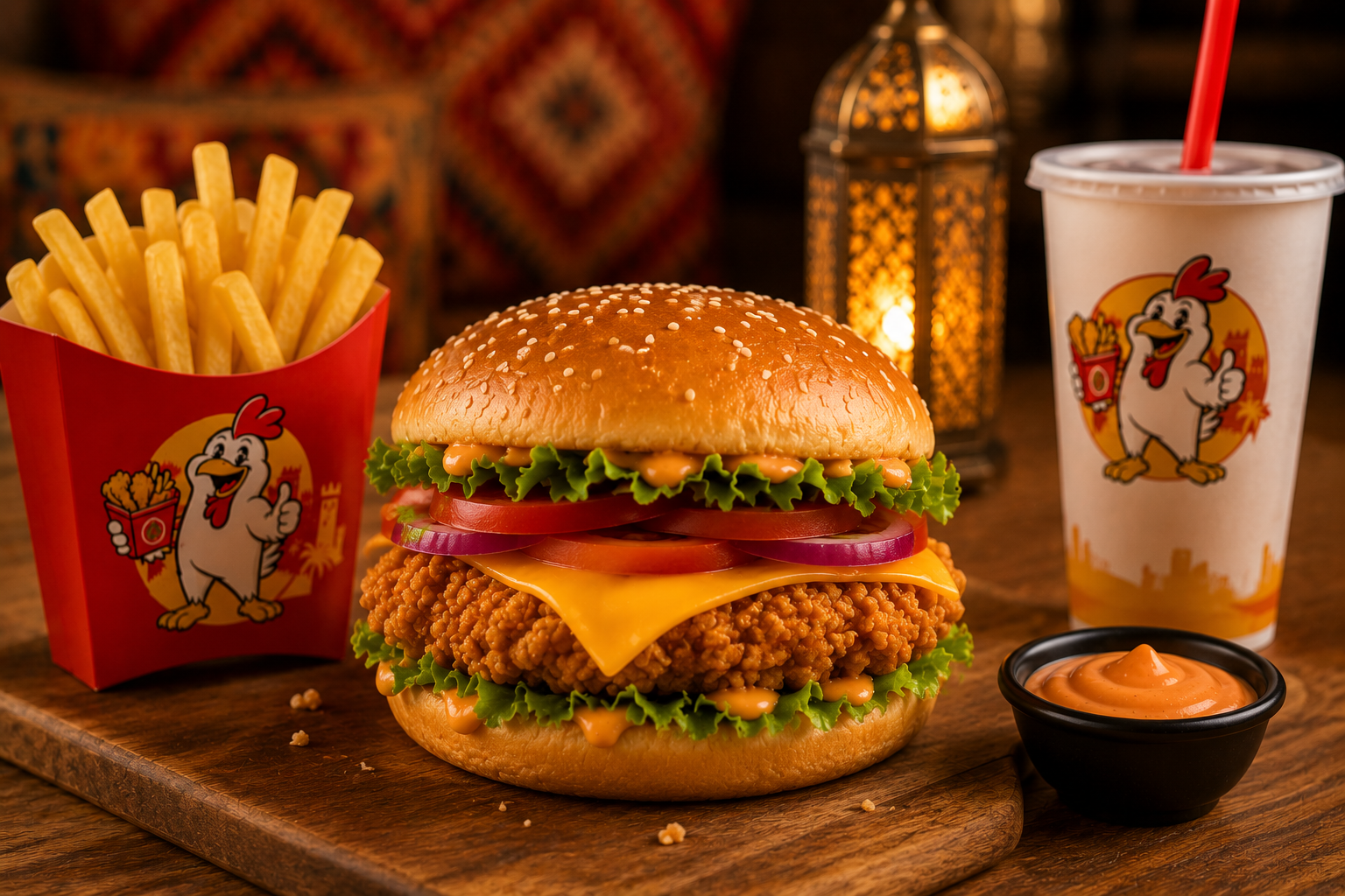 burger crispy