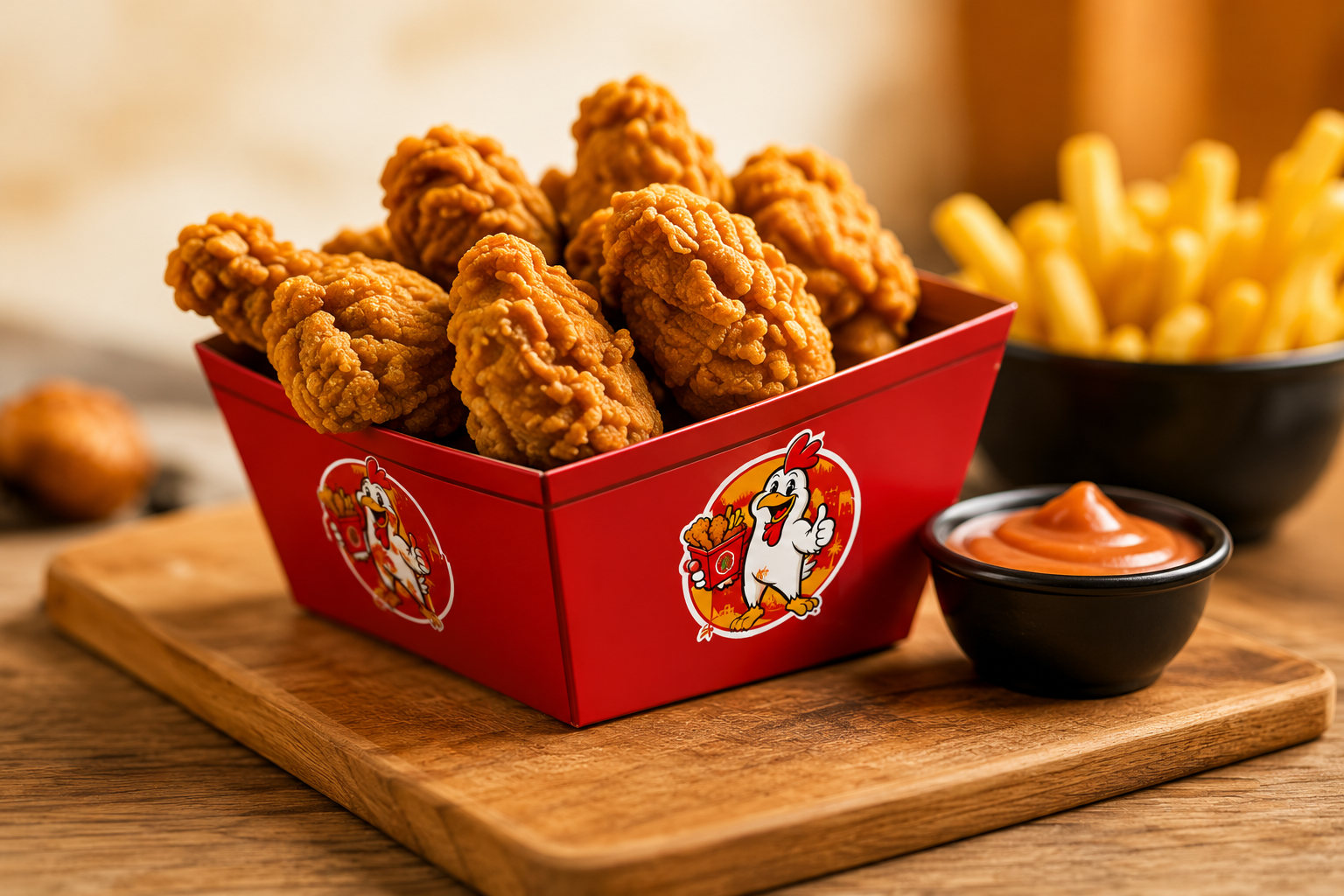 commander poulet crispy